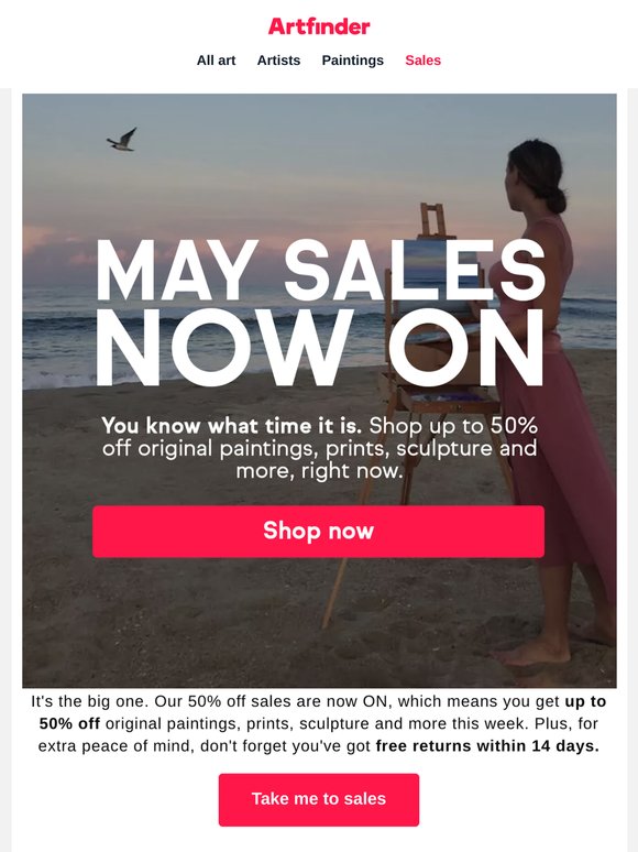 50% off anyone? 🤭