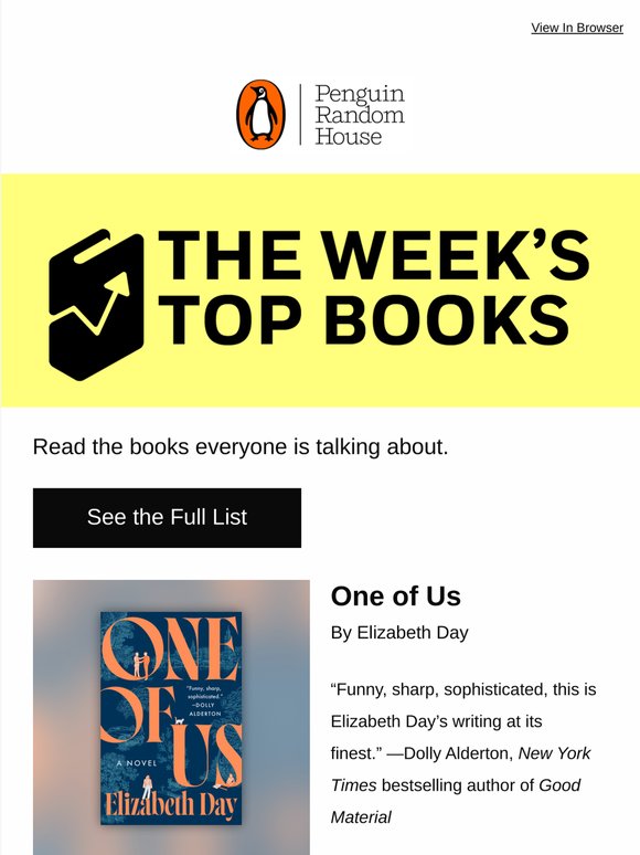 This Week’s Most Popular Books Are …