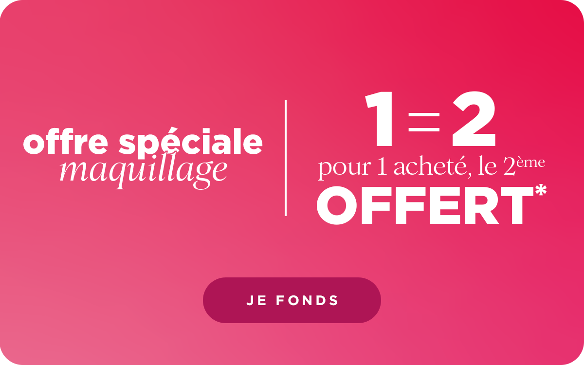 Offre spéciale maquillage