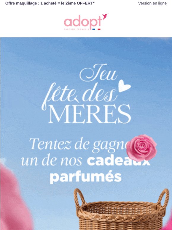 Jeu fêtes des Mères : tentez de gagner nos nouveautés ❤️