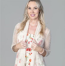 Sleeve Ladder Knit Cardigan
