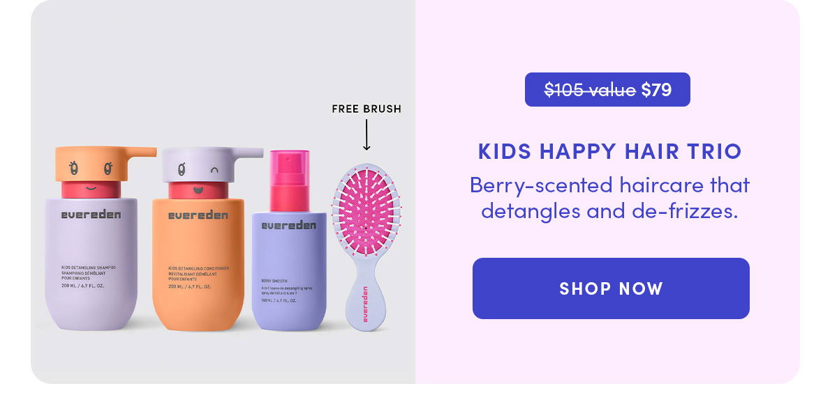 Kids Happy Hair Trio