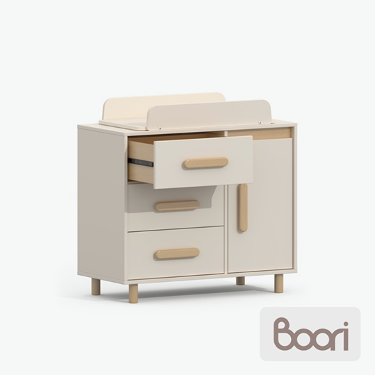 Boori Scandi 3 Drawer Chest 