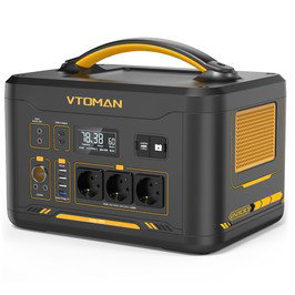 VTOMAN Jump 2200 Portable Power Station, 1548Wh LiFePO4 Battery, 2200W AC Output, Expandable to 3096Wh