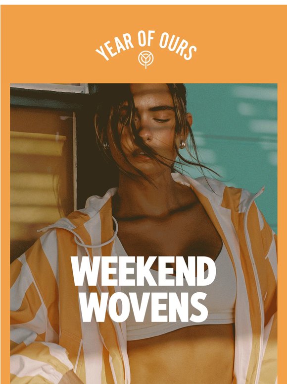 Weekends are for Wovens
