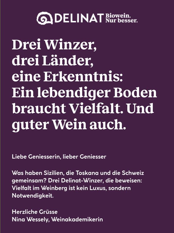 Wenn der Weinberg zum Garten wird
