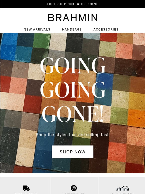 🚨 Going… Going… ALMOST GONE