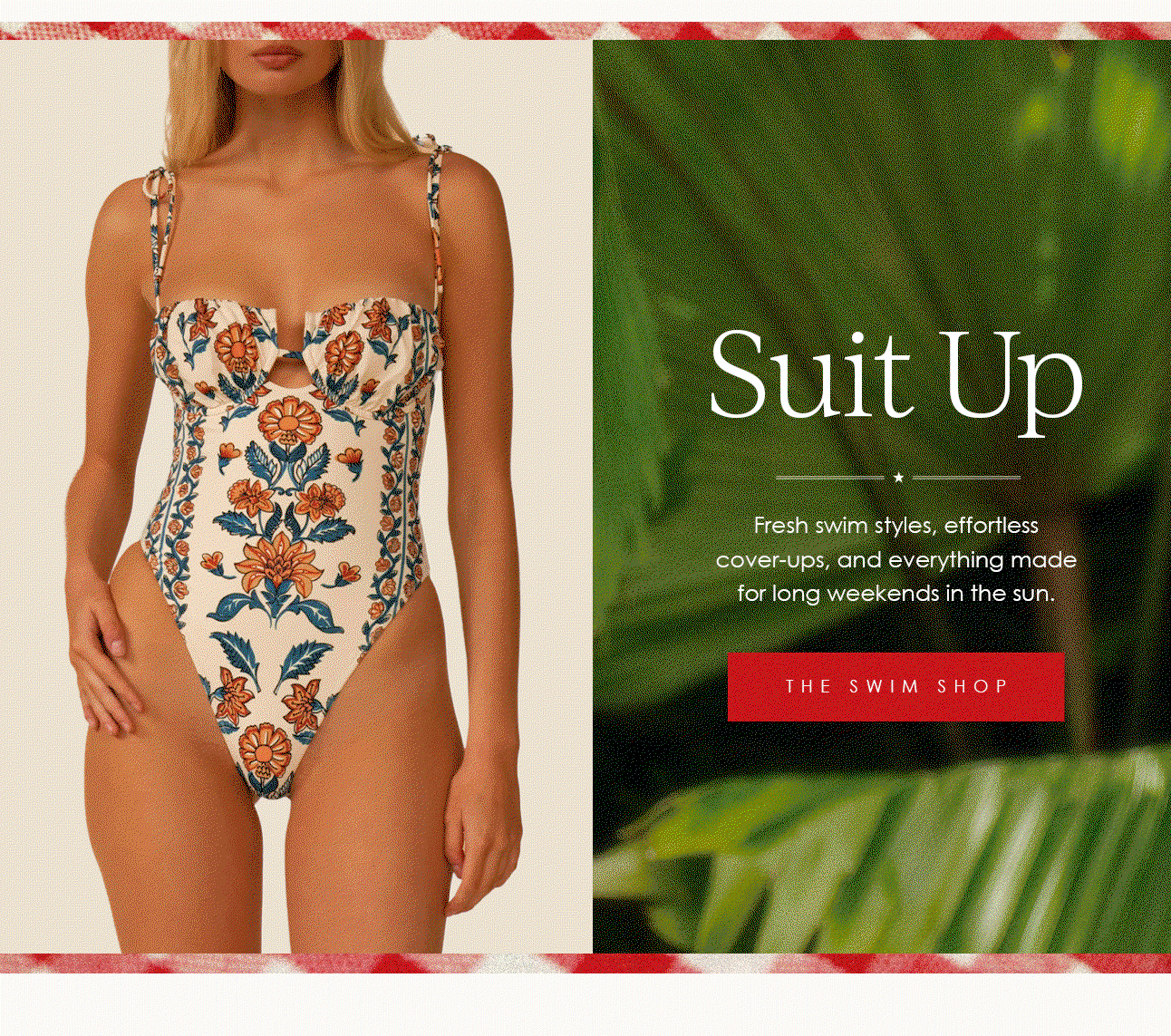 Suit Up - THE SWIM SHOP