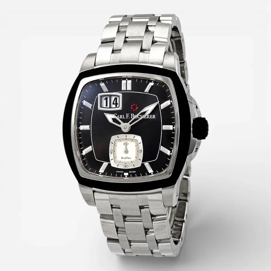 Image of Carl F. Bucherer Patravi EvoTec BigDate Stainless Steel Automatic Men's Watch 00.10628.13.33.21