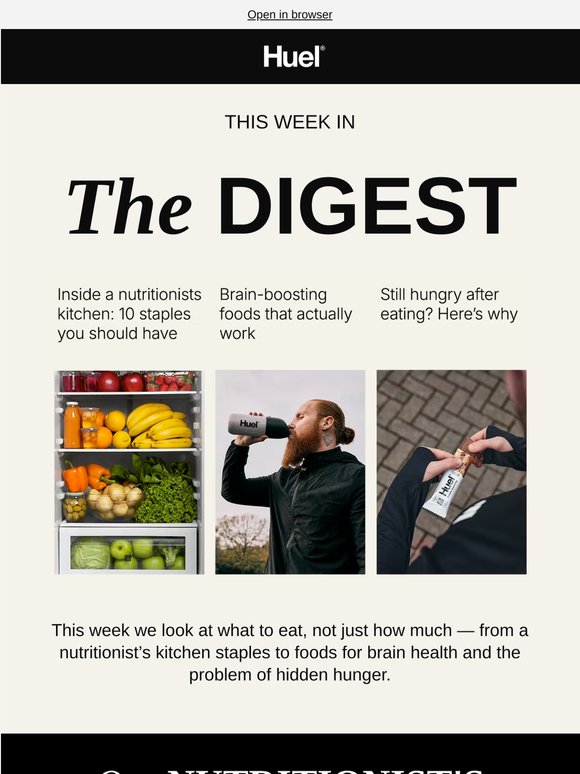 Inside a nutritionist’s kitchen 🥦