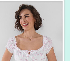 Prettiest Ditsy Top