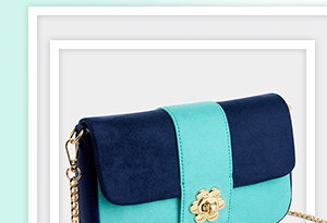 Sea Breeze Blue Bag