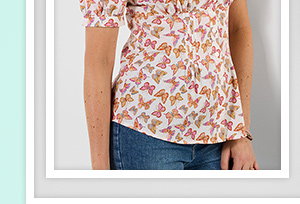Beautiful Butterfly Blouse