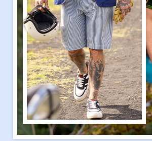 Stripe It Right Carpenter Shorts