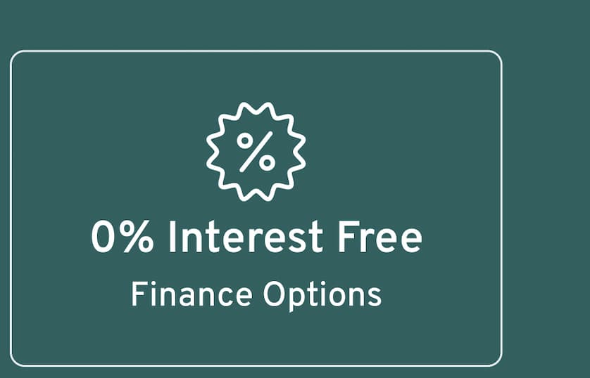 0% Interest Free Finance Options
