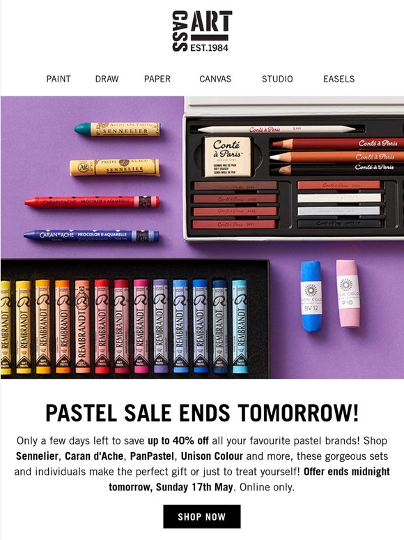 Ends Tomorrow – Pastel Sale!