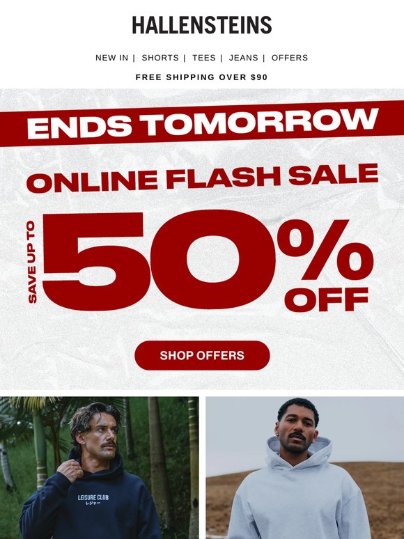 Flash Sale Ends Tomorrow ⏰