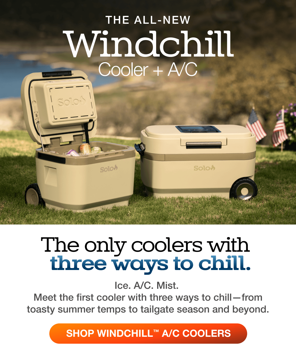 Windchill 30 Cooler + Mobile A/C