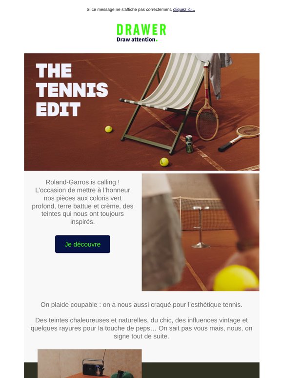 The tennis edit 🎾