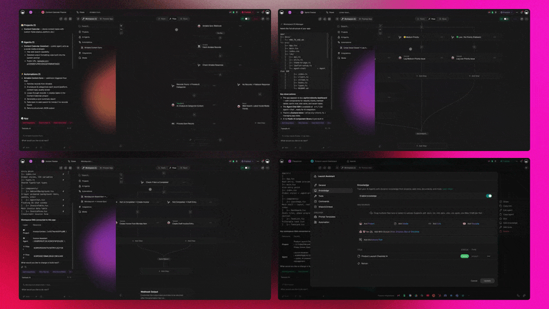 AI agents with persistent memory, custom tools, slash commands, and multi-agent collaboration
