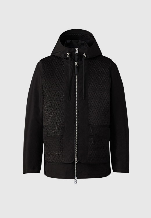 DIEGO 3-in-1 Quilted Rain Jacket for Men