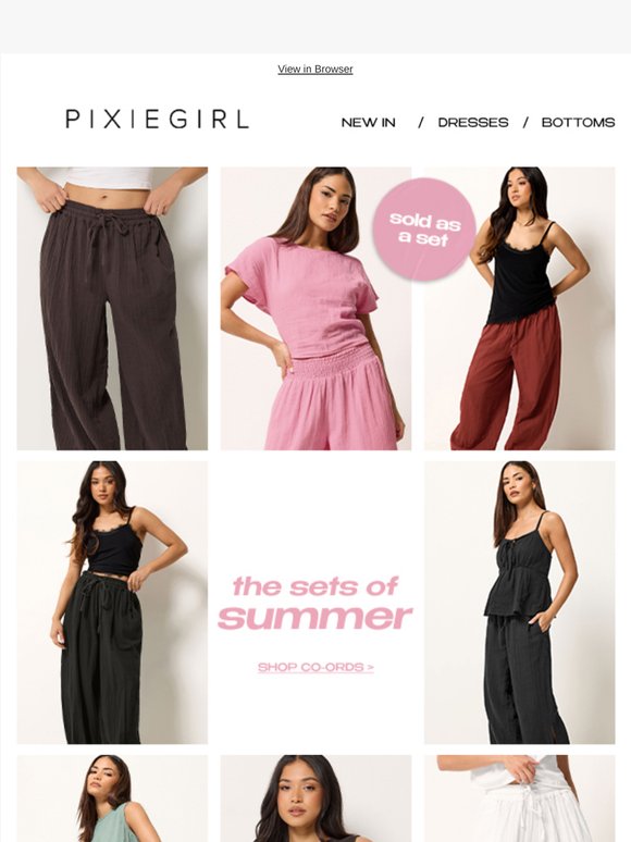Your Next Outfit Is In!