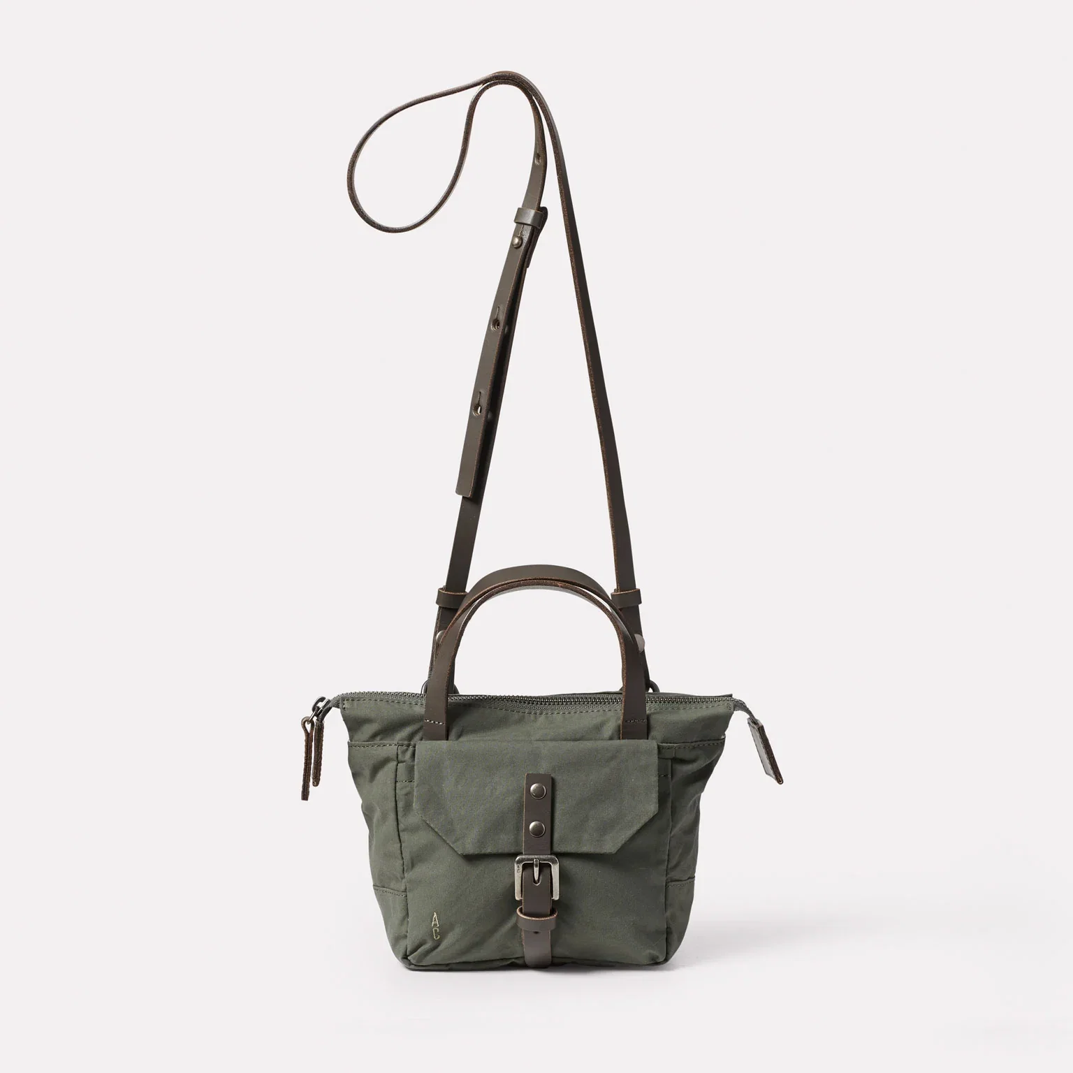Image of Squat 2.0 Waxed Cotton Mini Crossbody Bag