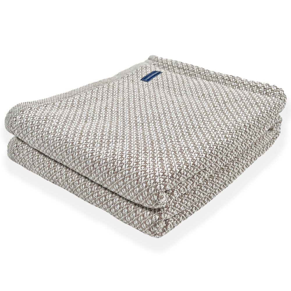Image of Bar Harbor Cotton Blanket - Stone