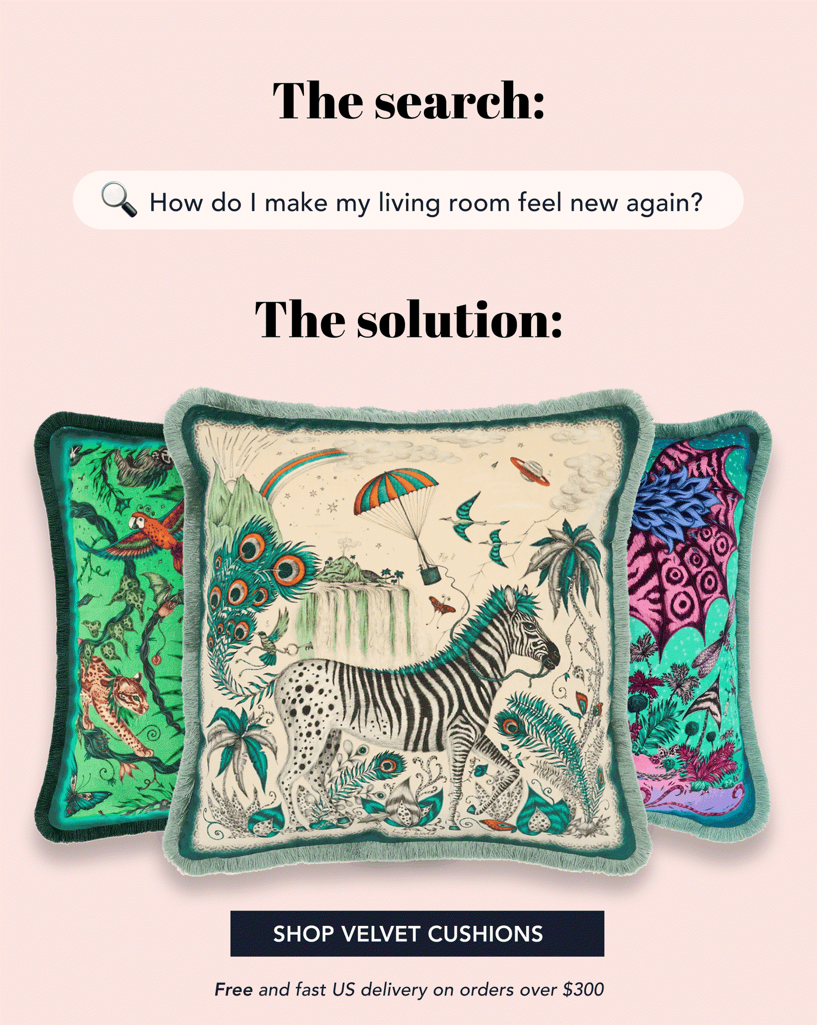 Shop Velvet Cushion