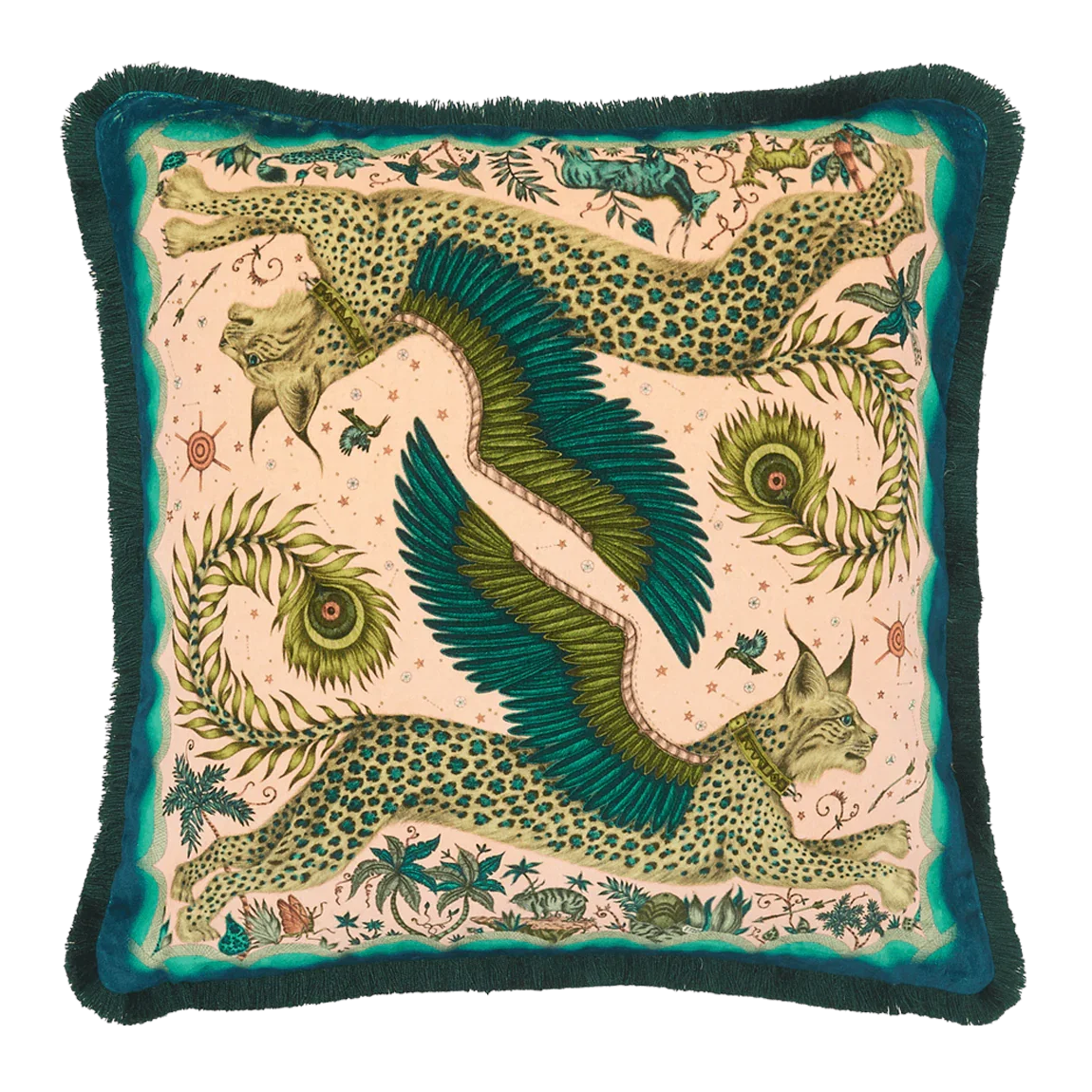 Image of Lynx Luxury Velvet Cushion