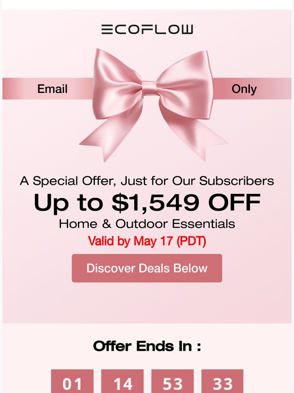 48H Email Exclusive: Up to $1,549 OFF
