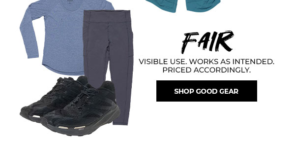 Shop fair gear