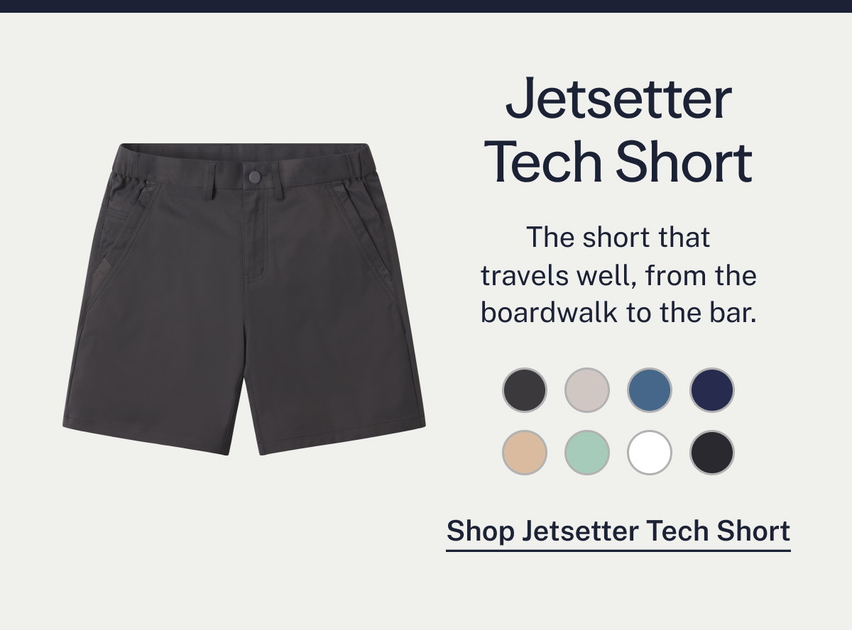 Jetsetter Tech Short