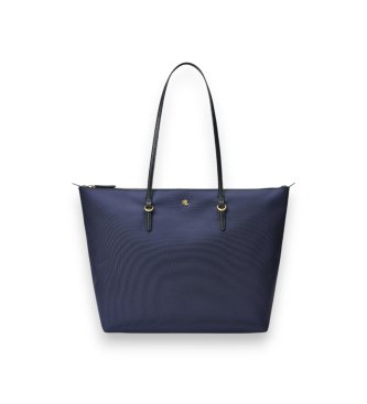 Bolso tote Keaton grande de nailon marino
