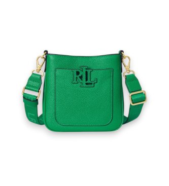 Bolso bandolera Cameryn pequeño de piel verde