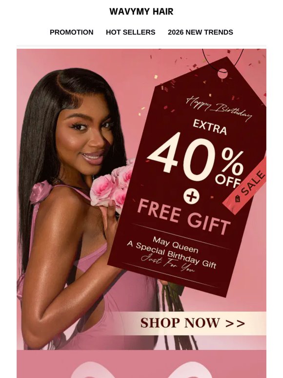 May Birthday VIP, Your Exclusive Gift Awaits