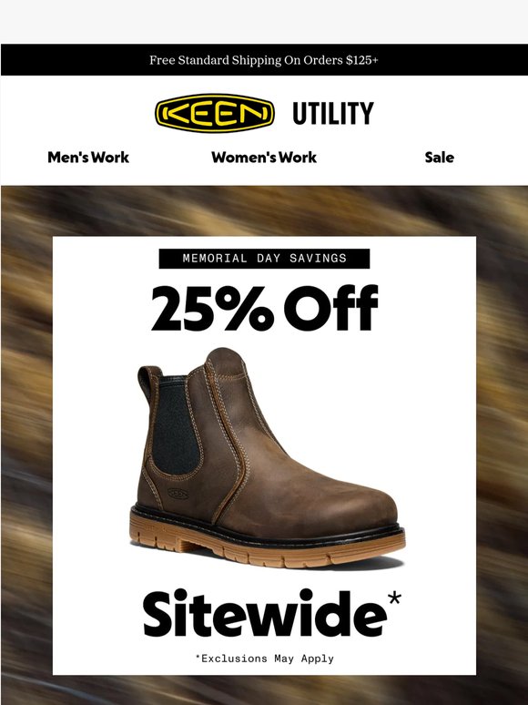 25% Off Pull-Ons and Slip-Ons