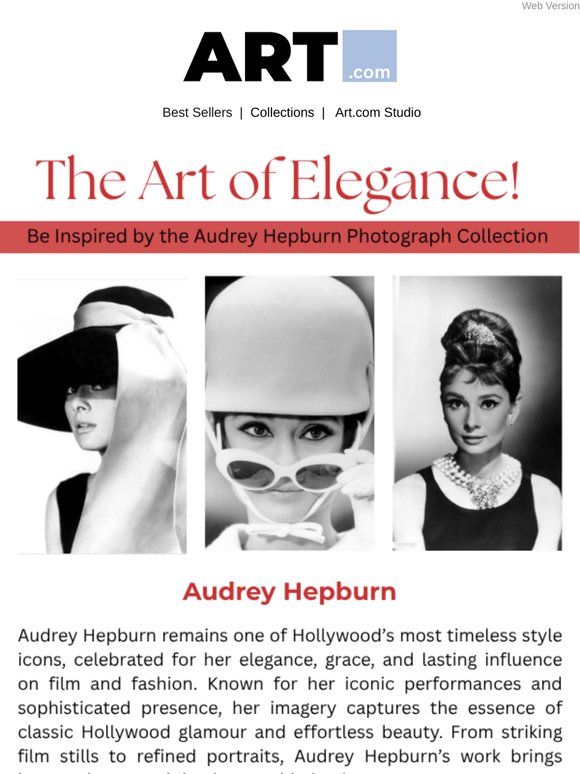 Be Inspired by the Elegance of Audrey Hepburn