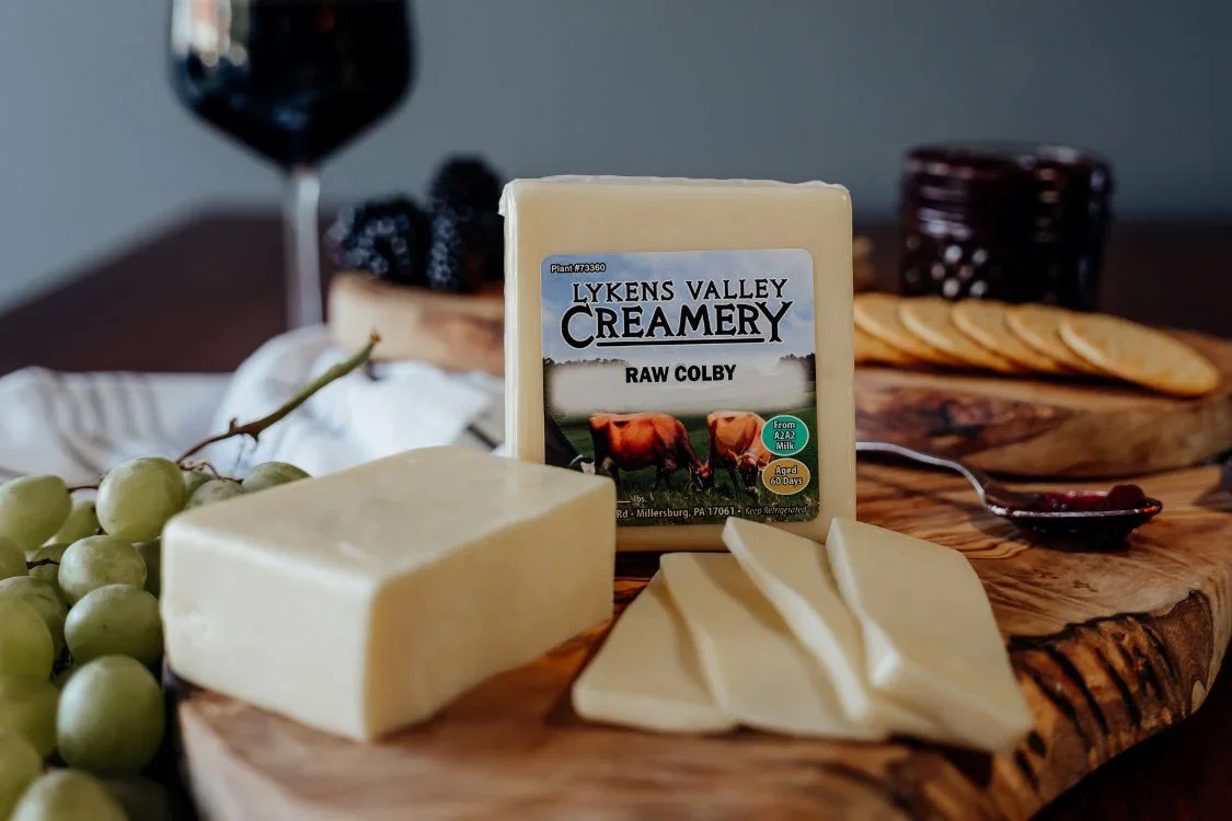 Image of Raw Grass-Fed Colby Cheese - 8 oz