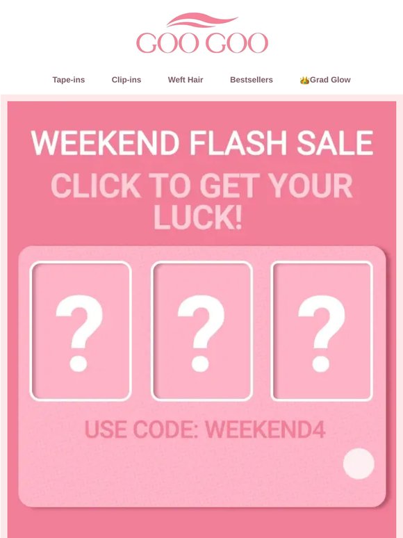 ⌛️⌛️36 Hours Only! Weekend Flash Sale!