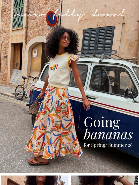 We’ve Gone Bananas for SS26 🍌