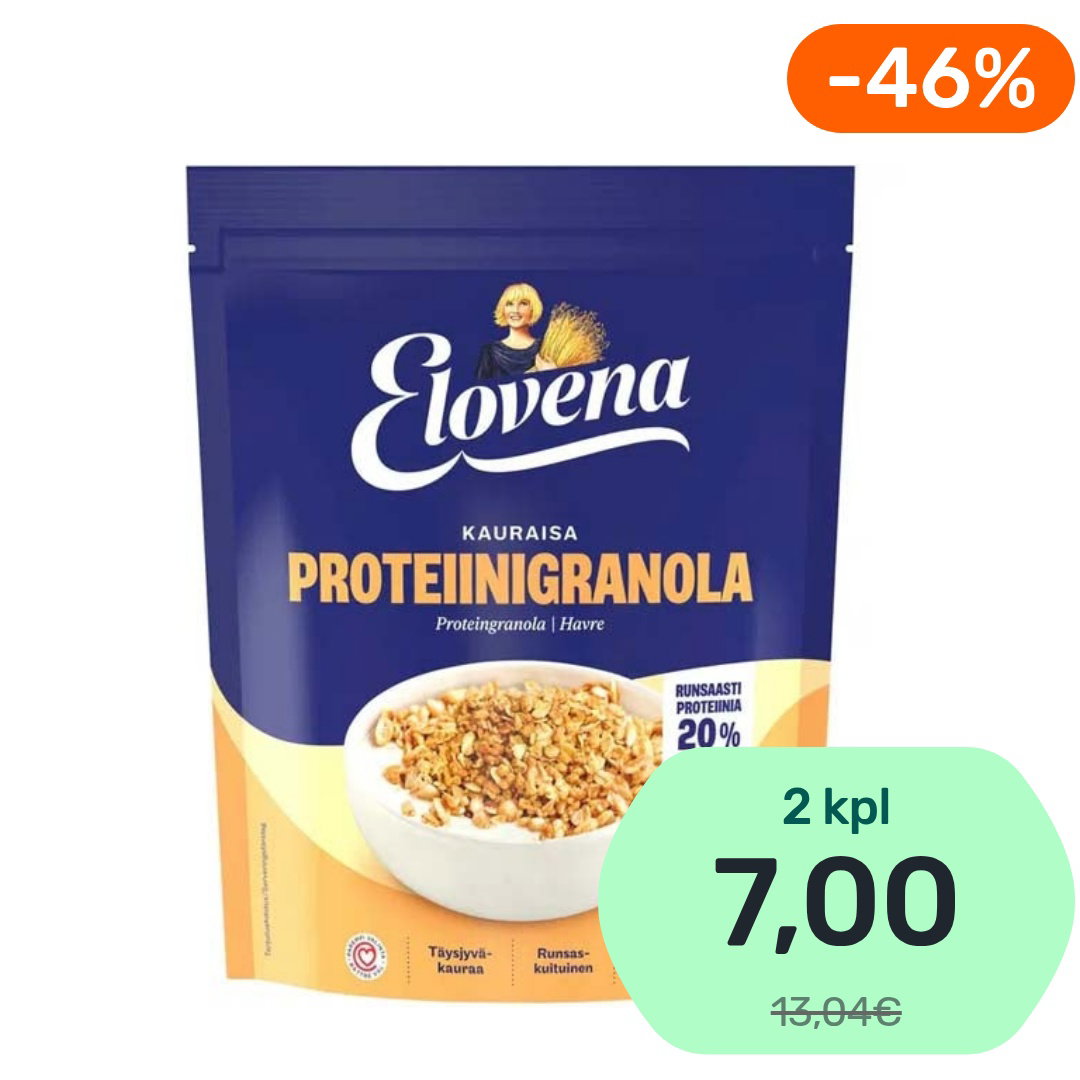 Elovena Kauraisa proteiinigranola 300g