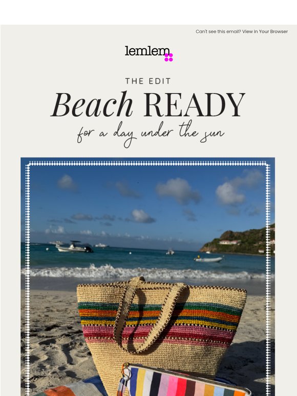 Beach Ready for a Day under the Sun