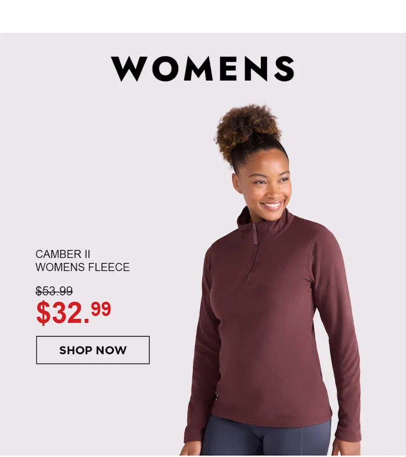 Camber II Womens Fleece