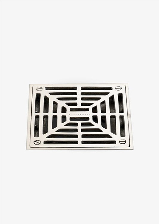 Universal 5" Square Shower Drain