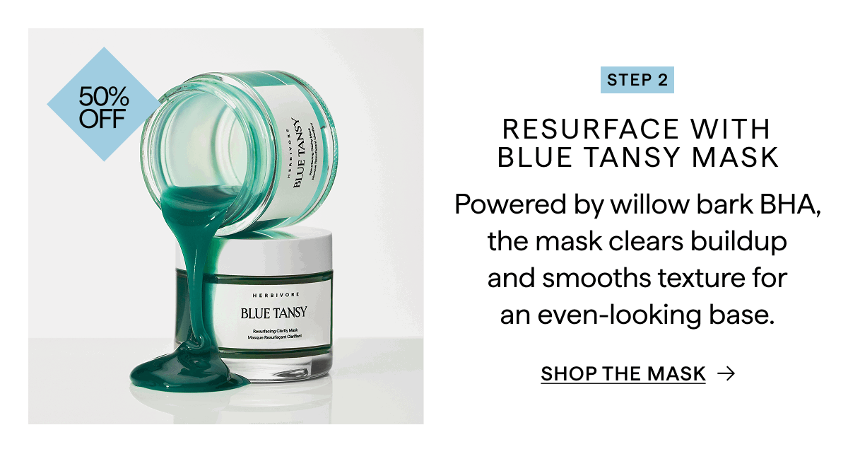 RESURACE WITH BLUE TANSY MASK NOW 50% OFF