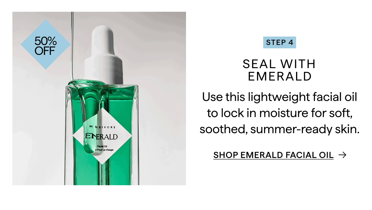 SEAL WITH EMERALD NOW 50% OFF