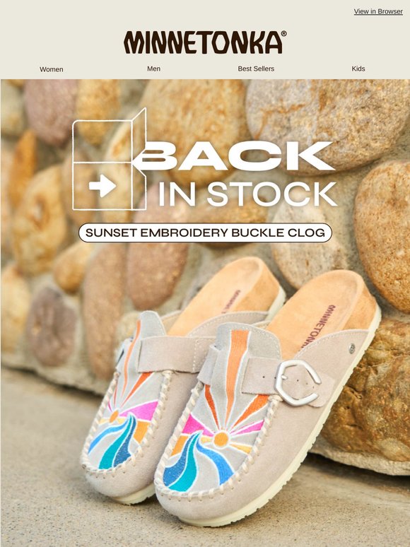Sold out fast. Now it’s back in stock!