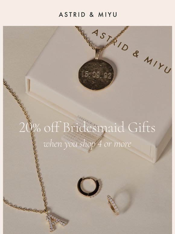 Searching for Bridesmaid Gifts?