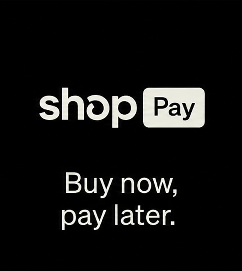 Buy now, pay later.